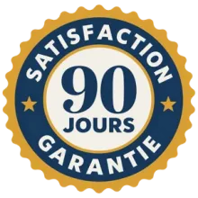 90-day guarantee seal